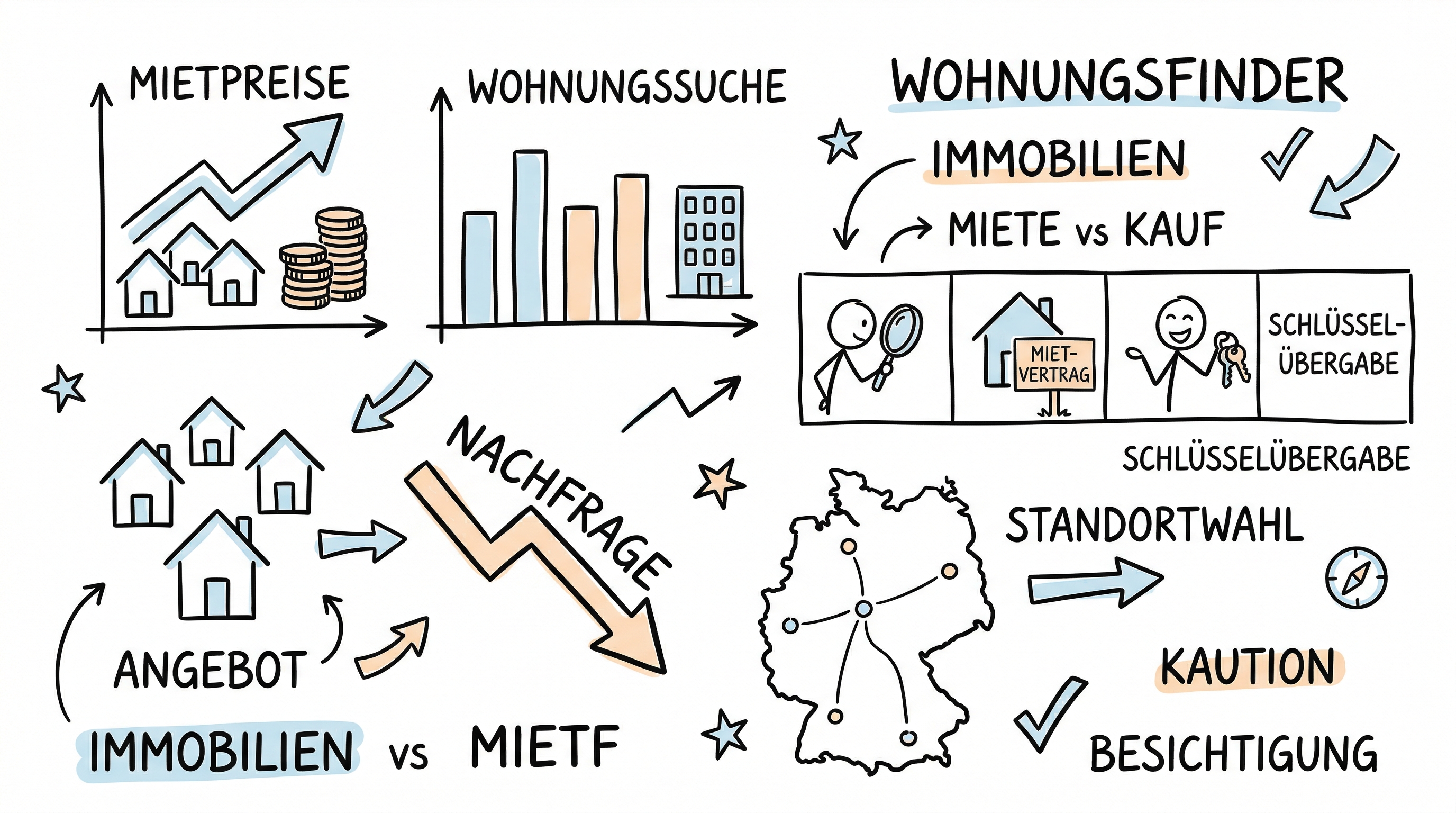 Bauzinsen und Mietmarkt: Die Auswirkungen