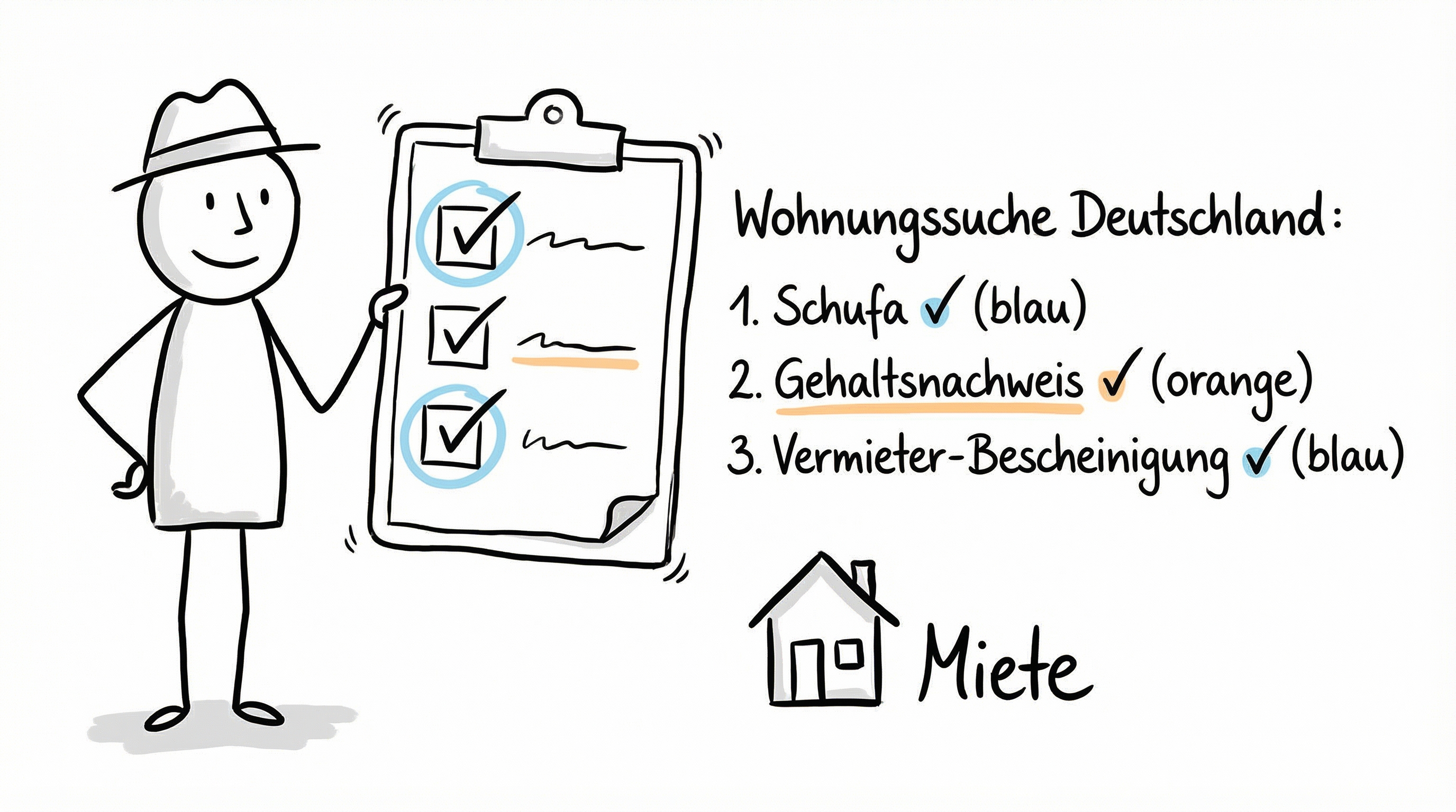 Mieterselbstauskunft richtig ausfüllen: Anleitung