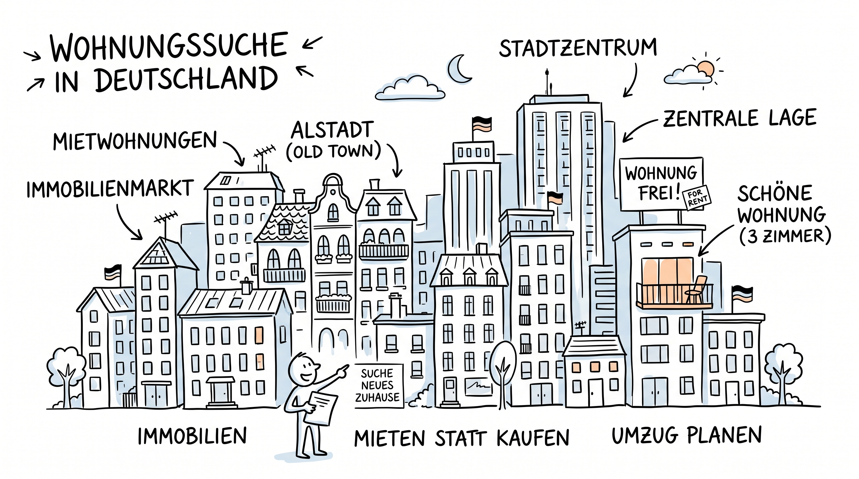 Wohnungssuche in München ohne Schufa