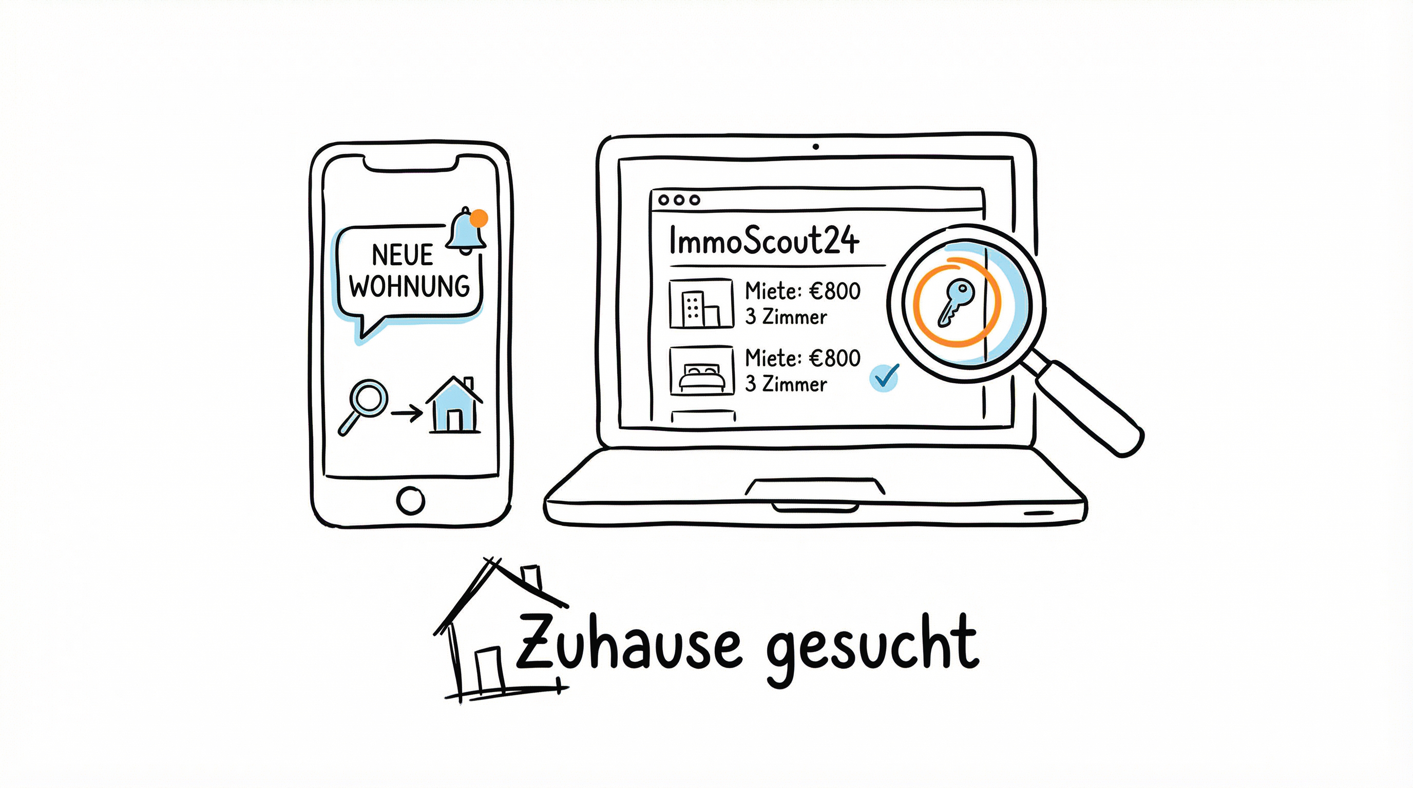 Wohnungssuche mit kleinem Budget